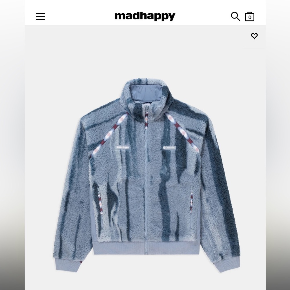 Madhappy x Columbia Fleece Jacket Mens
